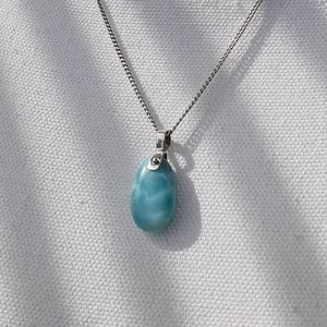Authentic Dominican Larimar Pendant